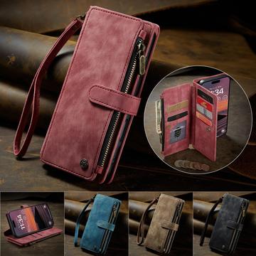 iPhone 17 Pro Caseme C30 Multifunktionel Pung - Rød
