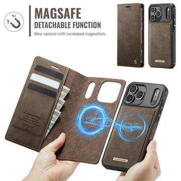 iPhone 17 Pro Caseme C49 2-i-1 aftagelig pungetui - MagSafe-kompatibel, RFID - Kaffe