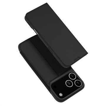 iPhone 17 Pro Dux Ducis Skin Pro Flip Cover - Sort