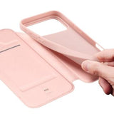 iPhone 17 Pro Dux Ducis Skin Pro Flip Cover - Pink