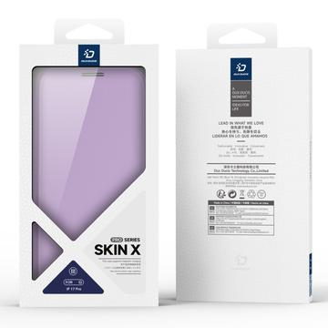 iPhone 17 Pro Dux Ducis Skin X Pro Magnetisk Flip Cover - Lilla