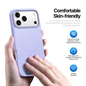 iPhone 17 Pro Dux Ducis Yind Hybrid Cover - MagSafe-kompatibel - Lyselilla