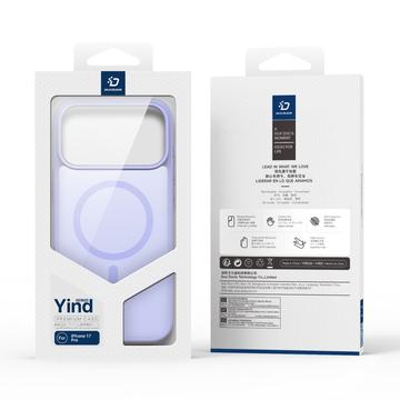 iPhone 17 Pro Dux Ducis Yind Hybrid Cover - MagSafe-kompatibel - Lyselilla