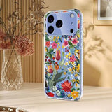 iPhone 17 Pro TPU-cover med blomstermønster - Liljer