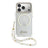 iPhone 17 Pro Guess IML Glitter Script Rem Cover - MagSafe-kompatibelt - Gennemsigtig