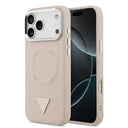 iPhone 17 Pro Guess Triangle Logo Cover - MagSafe-kompatibel - Pink