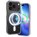 iPhone 17 Pro Hybrid Cover - MagSafe Kompatibel - Gennemsigtig