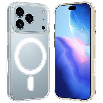 iPhone 17 Pro Hybrid Cover - MagSafe Kompatibel - Gennemsigtig