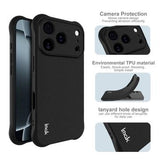 iPhone 17 Pro Imak Drop-Proof TPU Cover - Sort