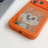 iPhone 17 Pro InkZone DIY E-Ink NFC Cover - Orange