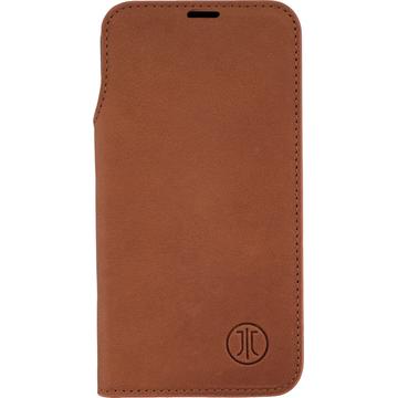 iPhone 17 Pro JT Berlin BookCase Tegel Flip Lædercover - Cognac