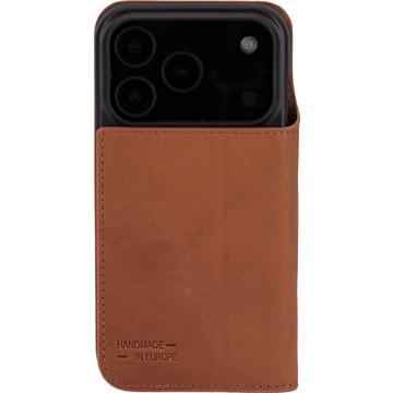 iPhone 17 Pro JT Berlin BookCase Tegel Flip Lædercover - Cognac