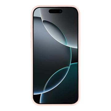 iPhone 17 Pro Jaucase magnetisk hybrid-cover med hjertemønster - pink