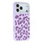 iPhone 17 Pro Jaucase magnetisk hybrid-cover med leopardprint - Lilla