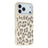 iPhone 17 Pro Jaucase magnetisk hybrid-cover med leopardprint - Hvid
