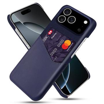 iPhone 17 Pro KSQ Cover med Kortholder - Blå