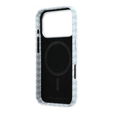 iPhone 17 Pro Karl Lagerfeld Houndtand Harpiksplade Cover - MagSafe-kompatibelt - Blåt