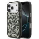 iPhone 17 Pro Karl Lagerfeld IML Leopard Cover - MagSafe-kompatibel - Brun