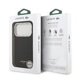 iPhone 17 Pro Lacoste Champs Élysées Cover - MagSafe-kompatibel - Sort