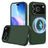 iPhone 17 Pro Liquid Silikone Cover - MagSafe Kompatibel - Mørkegrøn