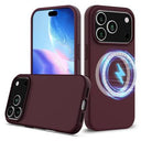 iPhone 17 Pro Liquid Silikone Cover - MagSafe Kompatibel - Vinrød