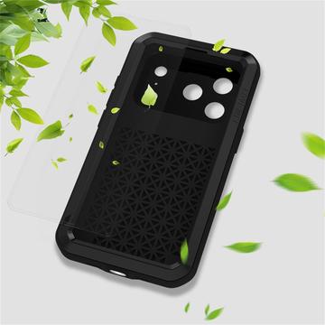 iPhone 17 Pro Love Mei Powerful Hybrid Cover - Sort
