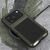 iPhone 17 Pro Love Mei Powerful Hybrid Cover - Grøn