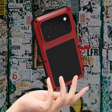 iPhone 17 Pro Love Mei Powerful Hybrid Cover - rød