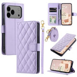 iPhone 17 Pro Luksus Vatteret Pung - Lilla