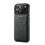 iPhone 17 Pro MagKing K2 MagSafe-etui med aftagelig pung - sort