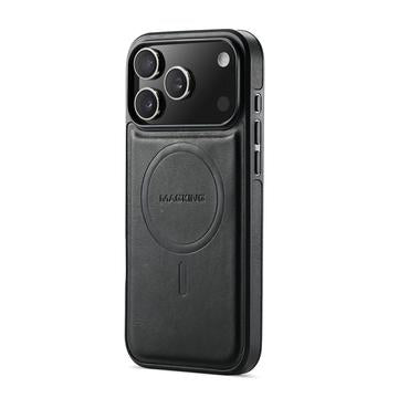 iPhone 17 Pro MagKing K2 MagSafe-etui med aftagelig pung - sort
