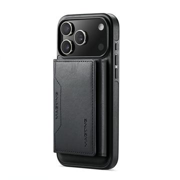 iPhone 17 Pro MagKing K2 MagSafe-etui med aftagelig pung - sort