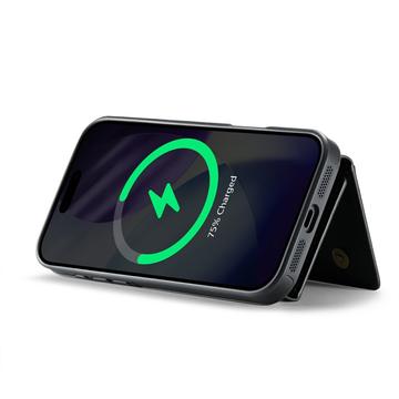 iPhone 17 Pro MagKing K2 MagSafe-etui med aftagelig pung - sort