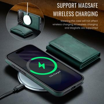 iPhone 17 Pro MagKing K2 MagSafe-etui med aftagelig pung - Grøn