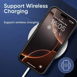 iPhone 17 Pro MagSafe Backup Battericover - 6000mAh - Sort