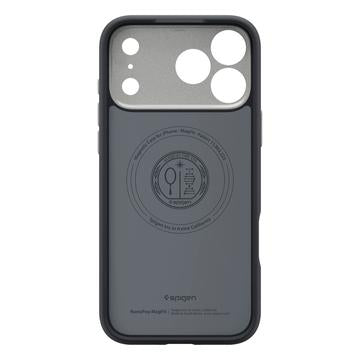 iPhone 17 Pro Spigen Nano Pop MagFit Cover - Sort sesam