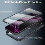 iPhone 17 Pro Max 360 Beskyttelse Cover - Grøn / Klar