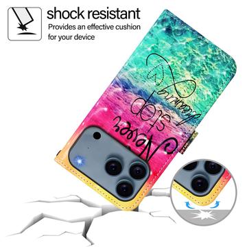 iPhone 17 Pro Max Wonder Series Pung - Stop aldrig med at drømme