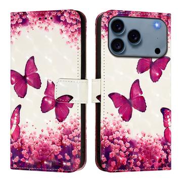 iPhone 17 Pro Max Wonder Series Pung - Rosensommerfugle