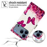 iPhone 17 Pro Max Wonder Series Pung - Rosensommerfugle