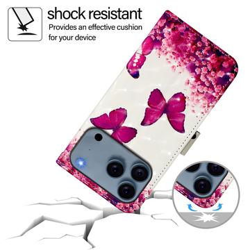 iPhone 17 Pro Max Wonder Series Pung - Rosensommerfugle