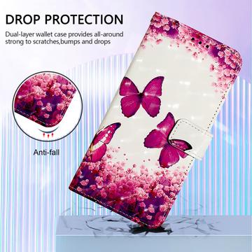 iPhone 17 Pro Max Wonder Series Pung - Rosensommerfugle