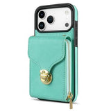iPhone 17 Pro Max Alt-i-et cover med pung og rem - Mynte