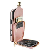 iPhone 17 Pro Max Alt-i-et cover med pung og rem - Rødguld