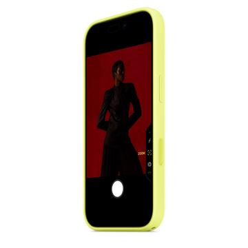 iPhone 17 Pro Max Apple Silikone Cover med MagSafe MGFM4ZM/A - Neongul