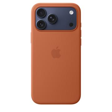 iPhone 17 Pro Max Apple Silikone Cover med MagSafe MGFQ4ZM/A - terrakotta