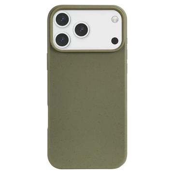 iPhone 17 Pro Max Biologisk Nedbrydeligt Cover - Sortgrøn
