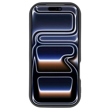 iPhone 17 Pro Max TPU-cover med Sommerfugleprint - Lilla / Sort