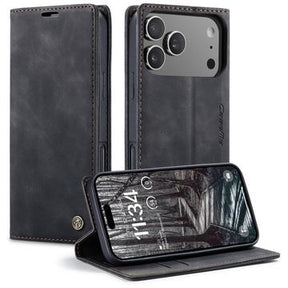 iPhone 17 Pro Max Caseme 013 Series Pung - Sort