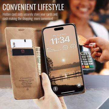 iPhone 17 Pro Max Caseme 013 Series Pung - Brun
